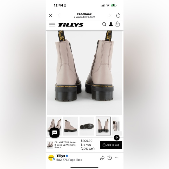 Dr Marten’s Jadon Boots - Picture 4 of 6